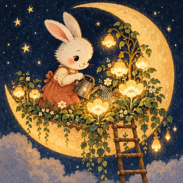 El jardín de la luna
