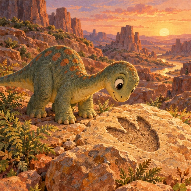La huella del dinosaurio